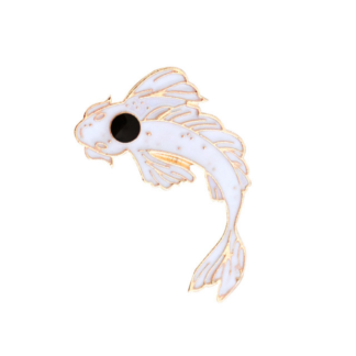 Znachok pin Ryba belaya