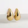 Серьги гвоздики Капля Золото - ZIGZAG.com.ua