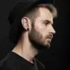 Серьги мужские гвоздики Черные 10 мм - ZIGZAG.com.ua