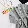 Кулон с цепочкой Социальная батарея Белый - ZIGZAG.com.ua