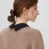 Накладний комір Чорний Класика - ZIGZAG.com.ua