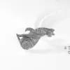 Брошь Кошка Серебро - ZIGZAG.com.ua