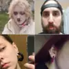 Кільце Хард з акрилу з кулькою Біле 2 мм - 10 мм 1 шт. - ZIGZAG.com.ua