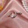 Кафф без прокола Искусство Серебро - ZIGZAG.com.ua