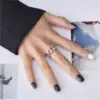 Кольцо Цепь крупная Серебро - ZIGZAG.com.ua