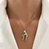 Кулон с цепочкой Мама и Дочка Серебро - ZIGZAG.com.ua