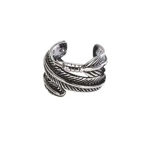 Серьга-каффа для хряща вуха Перо - ZIGZAG.com.ua