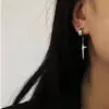 Серьги мужские Звезда Серебро - ZIGZAG.com.ua
