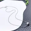 Цепочка с подвеской Шар Серебро - ZIGZAG.com.ua
