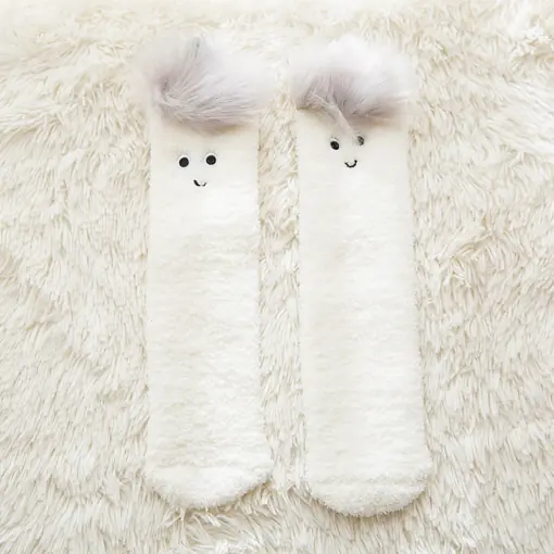Шкарпетки зимові Альпака з чубчиком