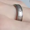 Кільце чоловіче Римські цифри Сріблясте